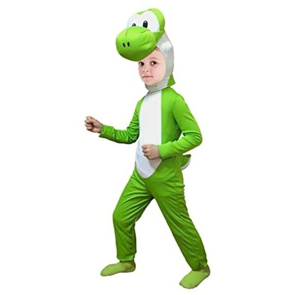 Other - EOILFM Halloween Boys Green Dinosaur Costume Cartoon Game Cosplay Suit 7/8